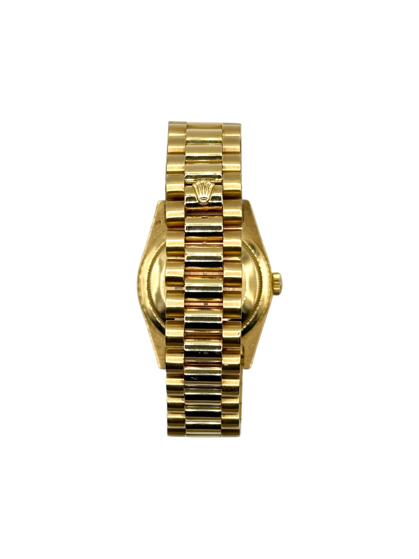 Rolex Day Date 36 (18238, L Serial) - Custom Champagne Diamond Dial