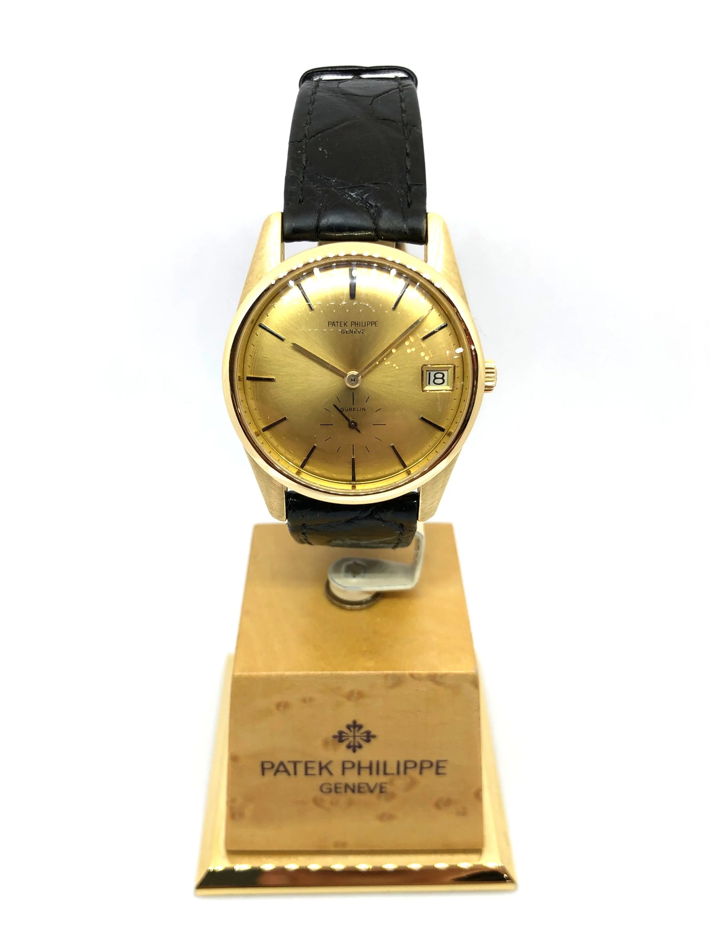 Patek Philippe - Gubelin-signed Calatrava - Champagne Dial (vintage)