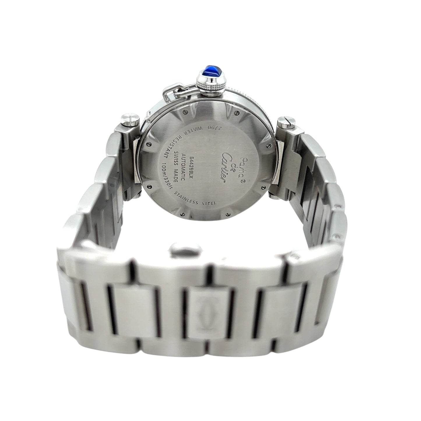 Cartier Pasha Seatimer 2790 - 40mm Stainless Steel, White Dial