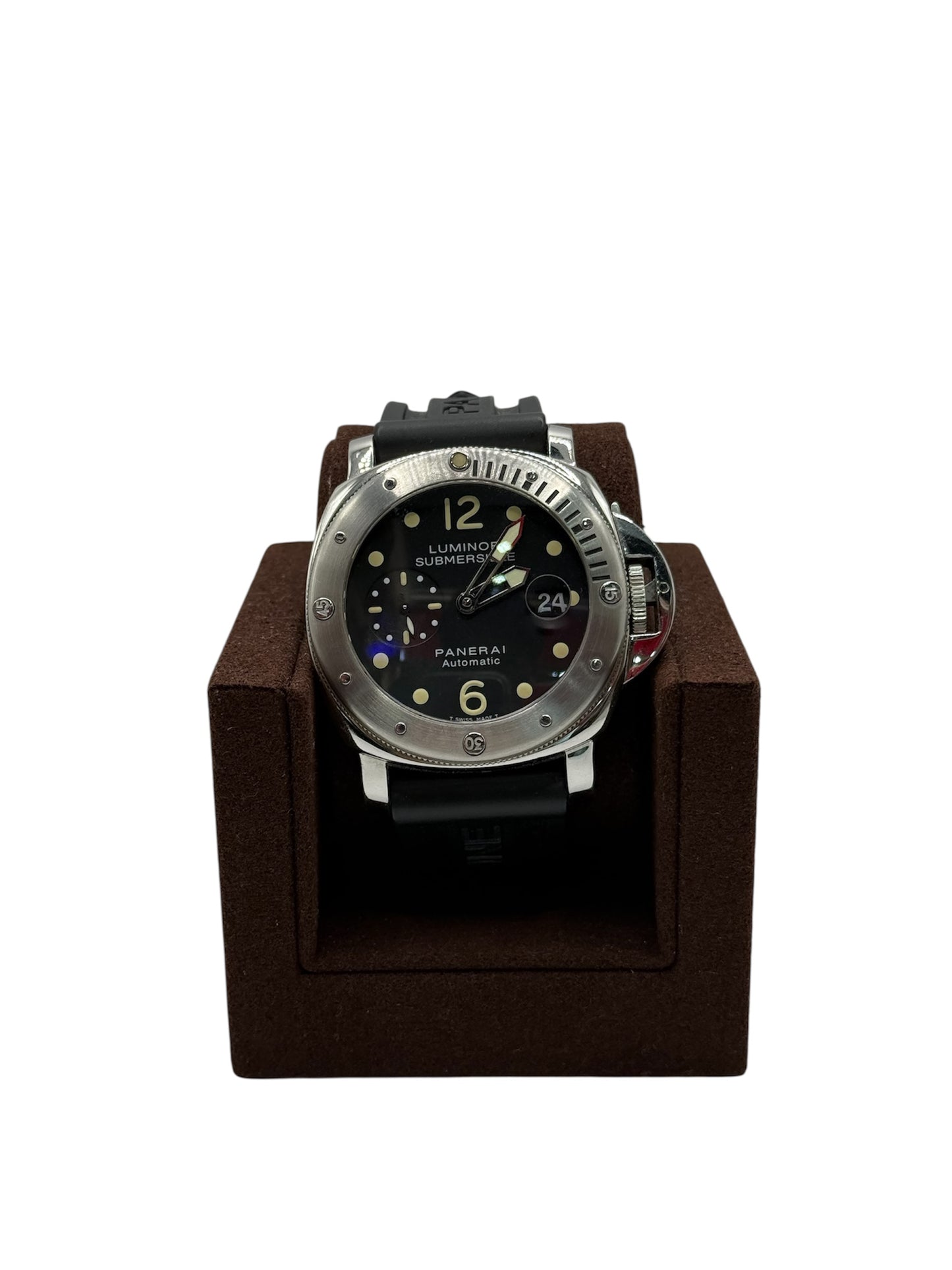 Panerai Submersible - Stainless Steel - PAM00024 - Black Dial