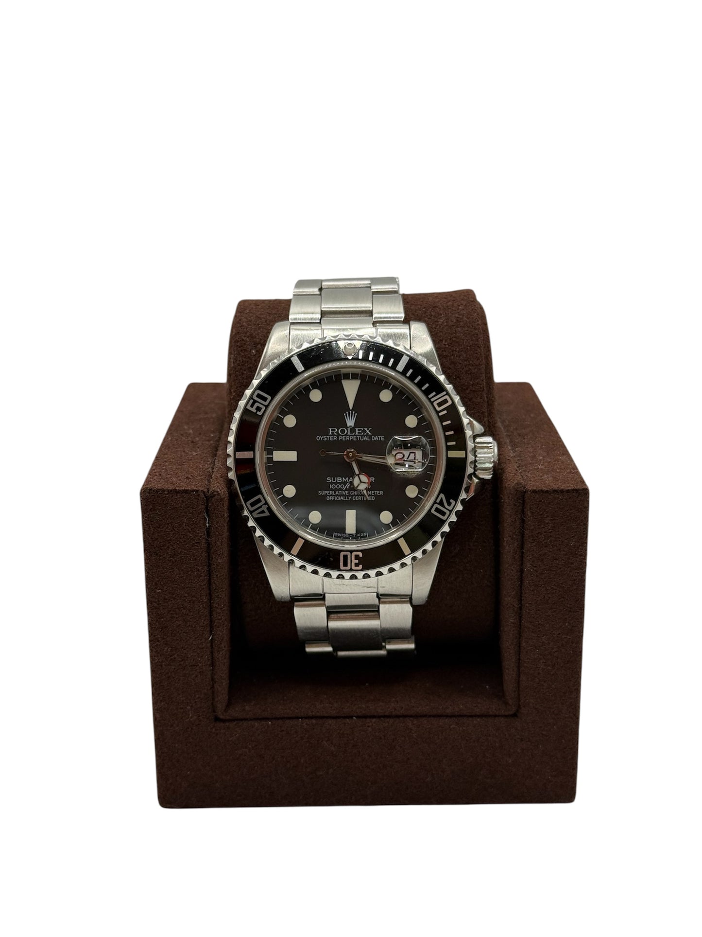 Submariner Date 16800 - 40mm Stainless Steel, Black Dial (8 Million Serial, 1984)