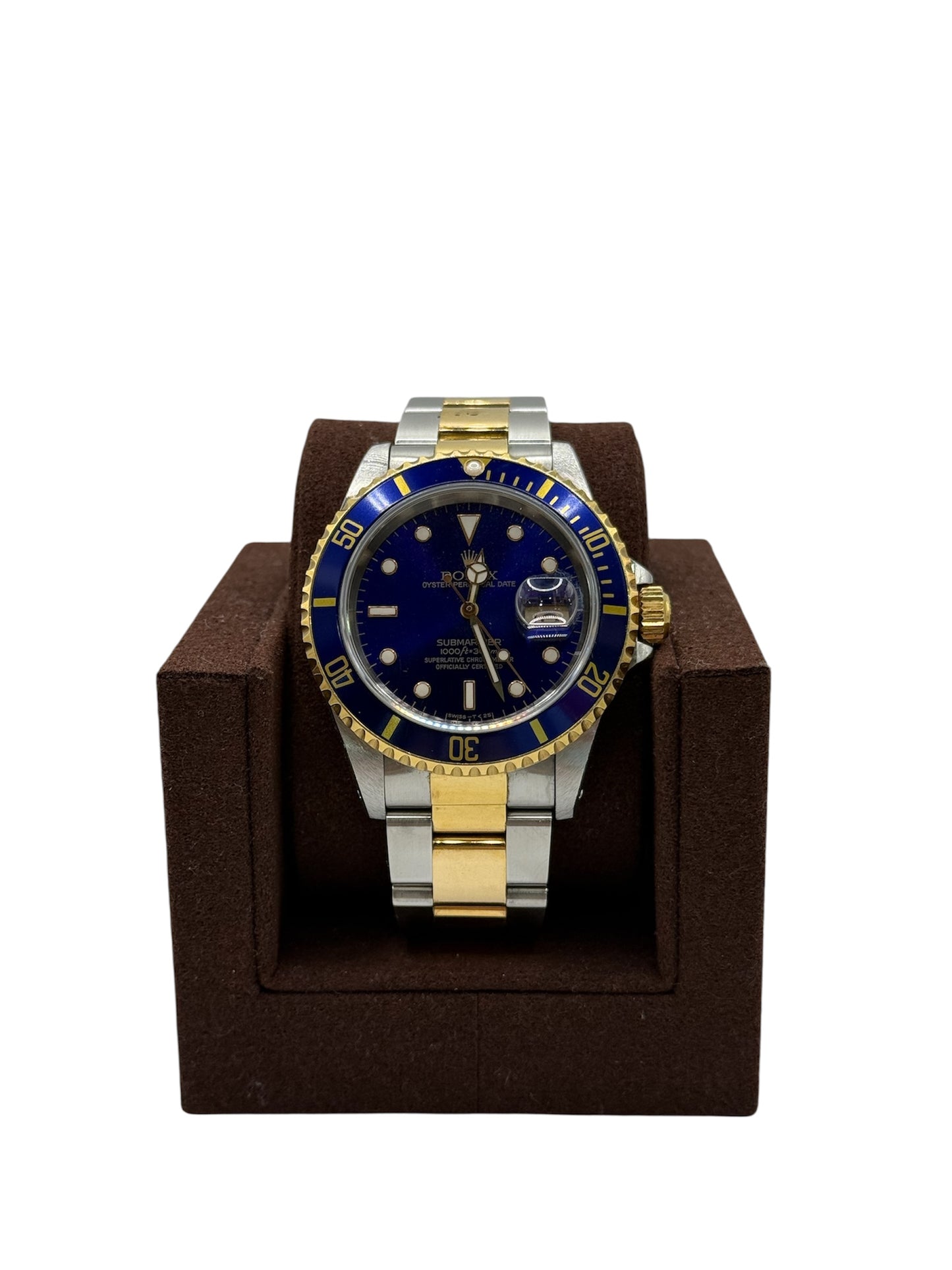 Rolex Submariner Date Bluesey 16613 - 40mm Two Tone, Blue Dial (S Serial, 1995)