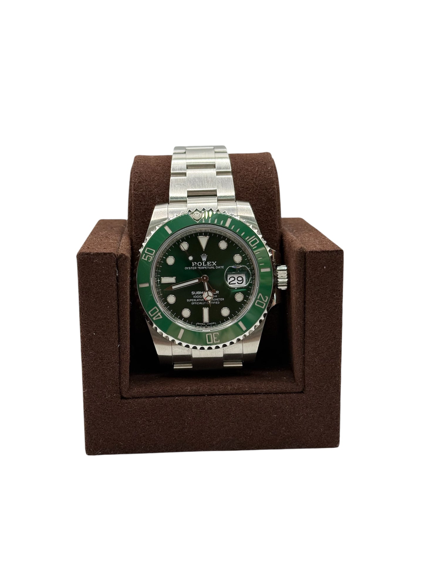 Submariner Date Hulk - 116610LV - 40mm Stainless Steel - (2020)