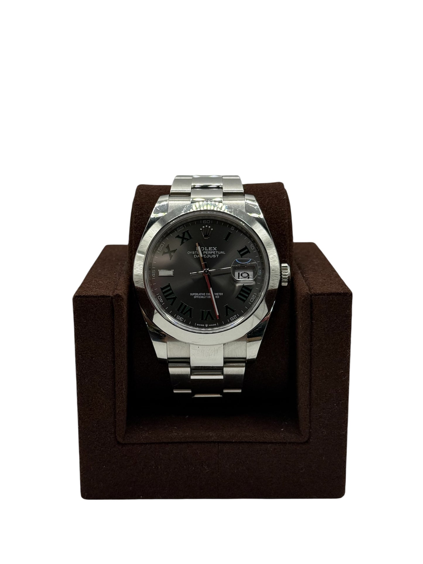 Datejust 41 Wimbledon 126300 - 41mm Stainless Steel, Wimbledon Dial (2018)