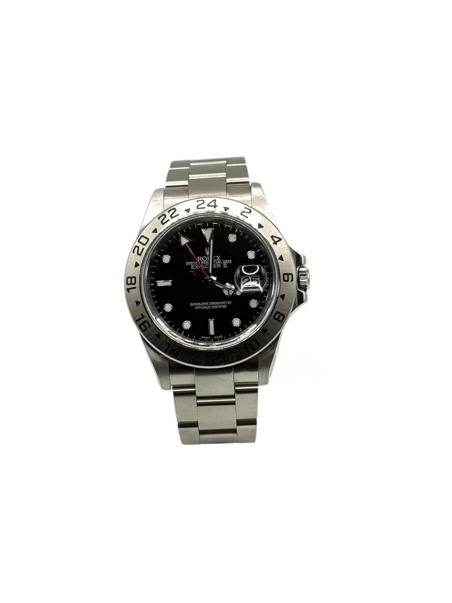 Rolex Explorer II (16570, Y Serial) - Black Dial