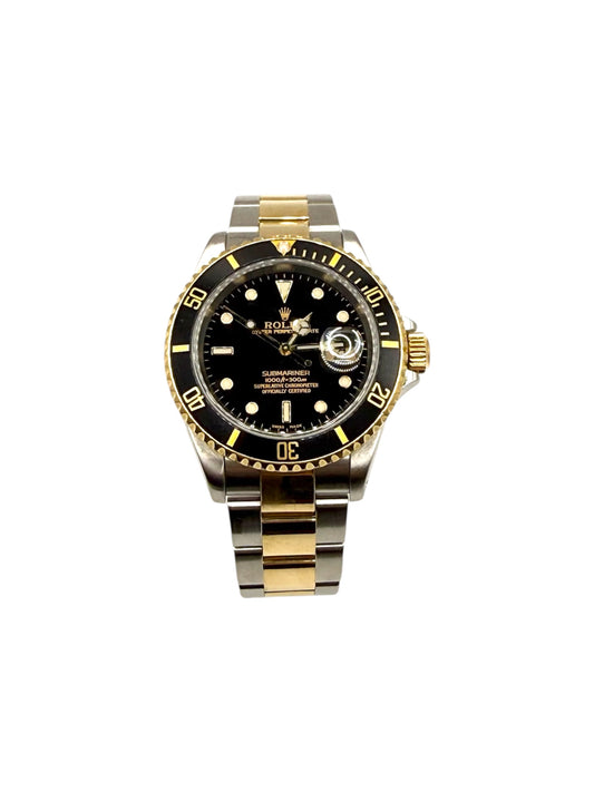 Two Tone Submariner Date Black Dial - 40mm - (2003)