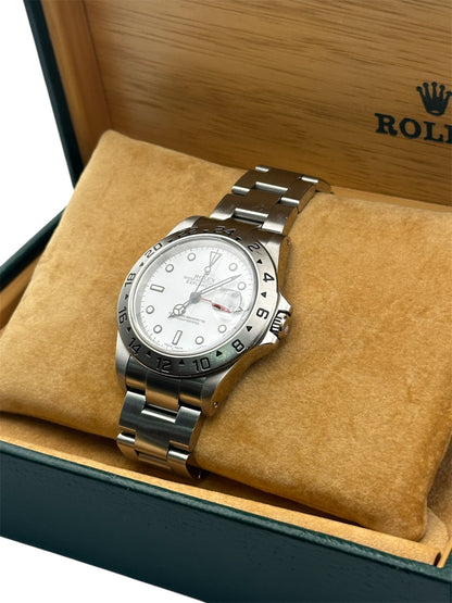 Rolex Explorer II 16570 - White "Polar" Dial