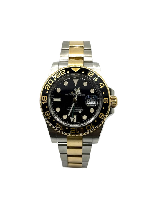 Rolex GMT-Master II 116713LN - Ceramic, 40mm Two Tone, Black Dial