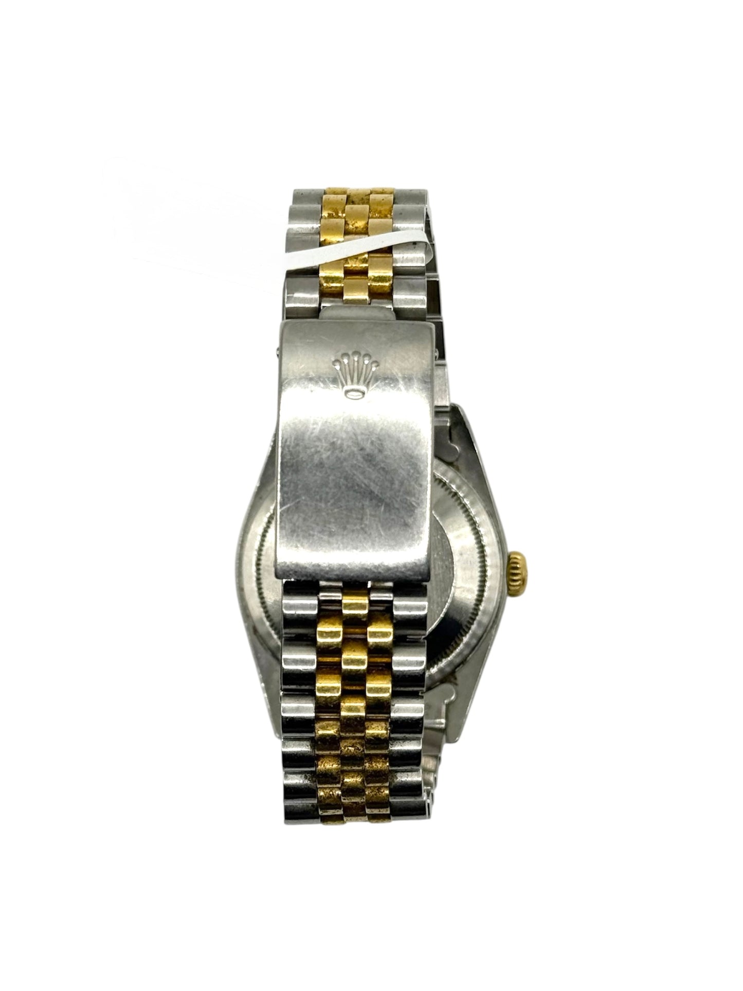 Rolex 2-Tone Datejust 36 (16233, W Serial) - White Anniversary Dial