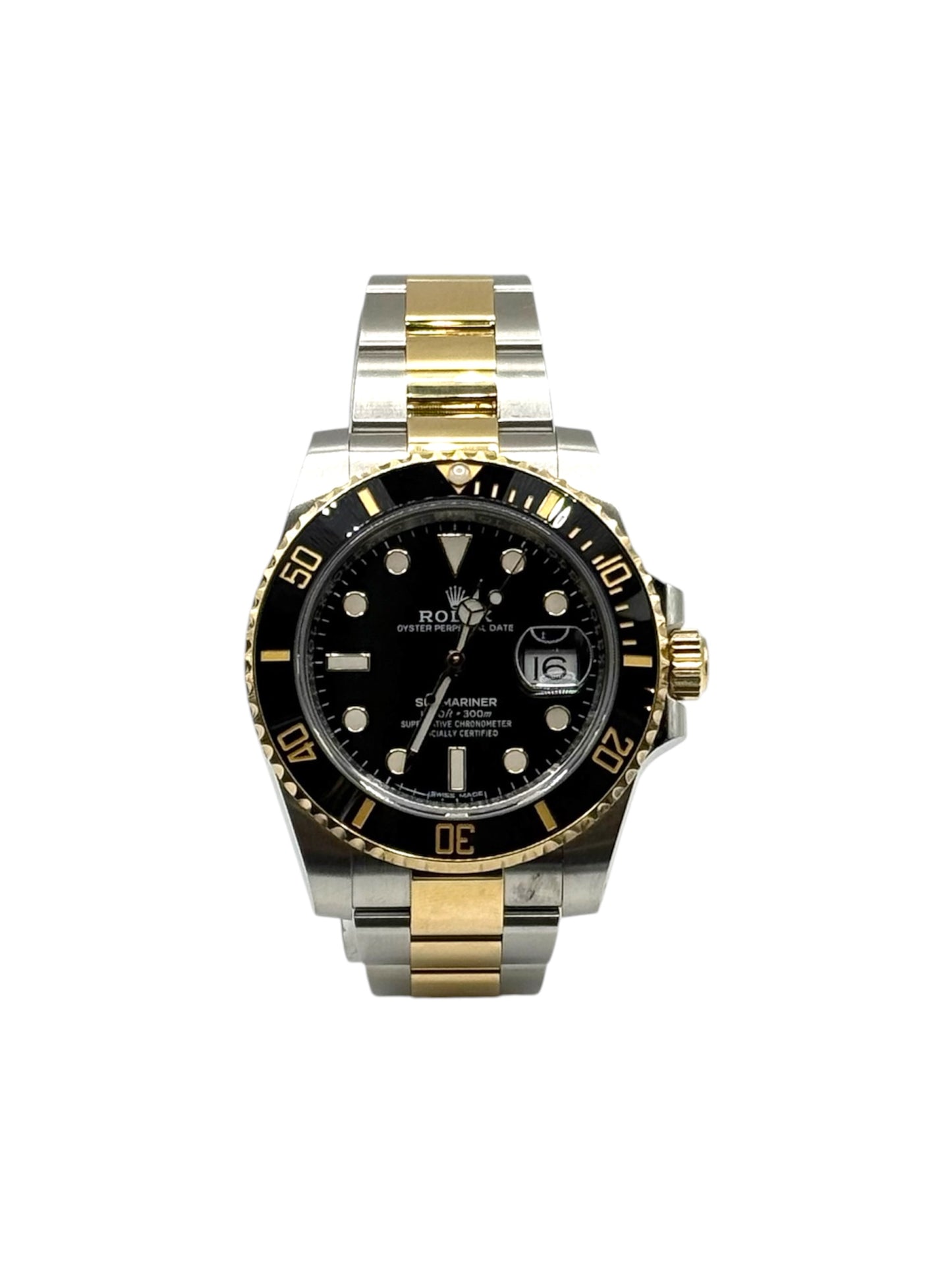Rolex 2-Tone Submariner Date (116613LN) - Black Dial
