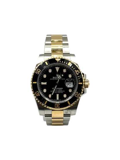 Rolex 2-Tone Submariner Date (116613LN) - Black Dial
