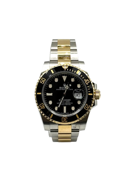 Rolex 2-Tone Submariner Date (116613LN) - Black Dial