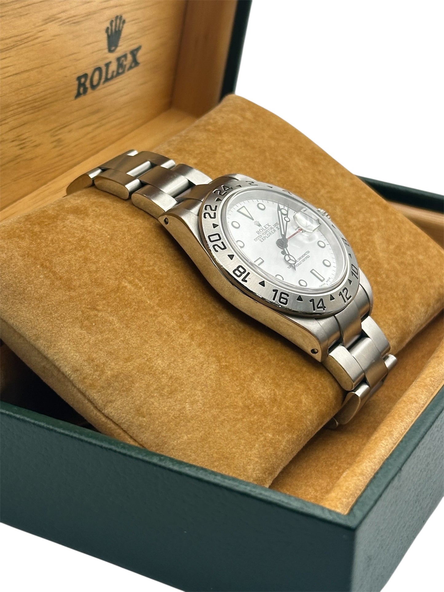 Rolex Explorer II 16570 - White "Polar" Dial