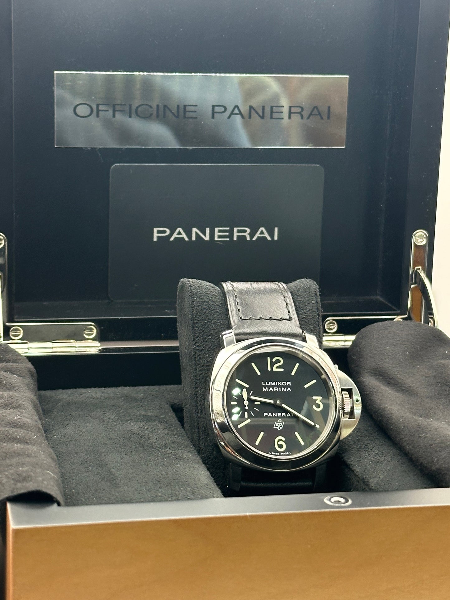 Panerai Luminor Marina PAM1005 44mm Stainless Steel Black Dial - 2019