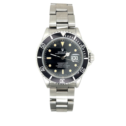 Rolex Submariner Date 16610 - 40mm Stainless Steel, Black Dial (1991)