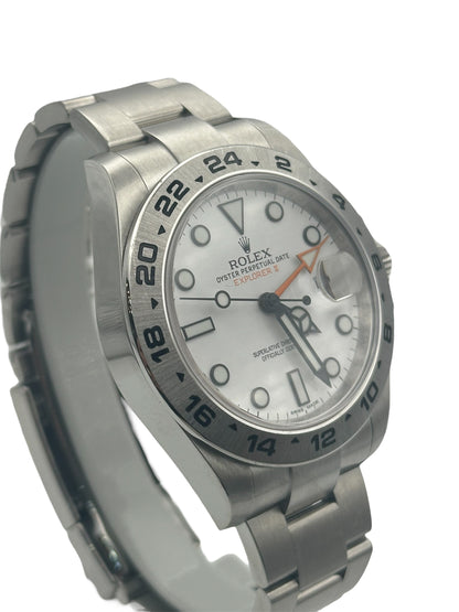 Rolex Explorer II 216570 - 42MM Stainless Steel, White "Polar" Dial