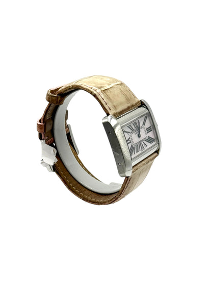 Cartier Divan Mother of Pearl Dial - (2600)