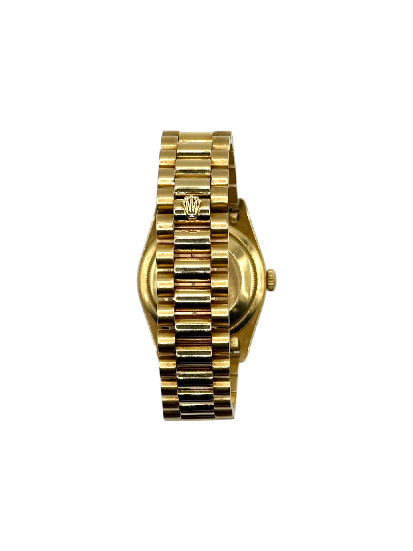 Rolex Day Date 36 (18238, X Serial) - Custom Champagne Diamond Dial