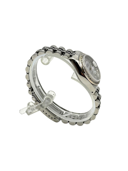 Rolex Datejust 26 (69240, X Serial) - Custom Mother of Pearl Diamond Dial, Custom Diamond Bezel