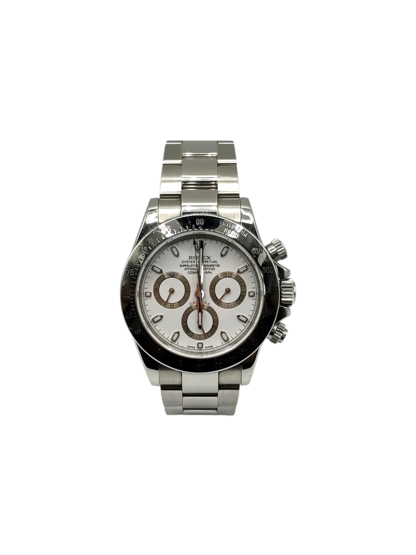 Rolex Daytona (116520, G Serial) - White Dial
