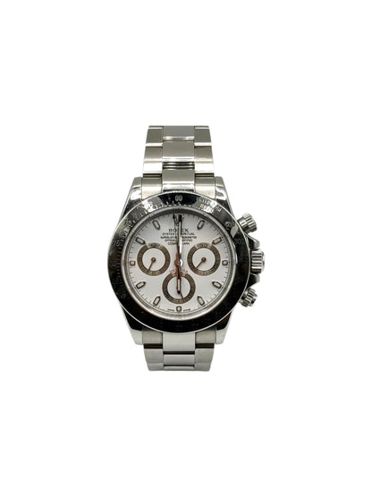 Rolex Daytona (116520, G Serial) - White Dial