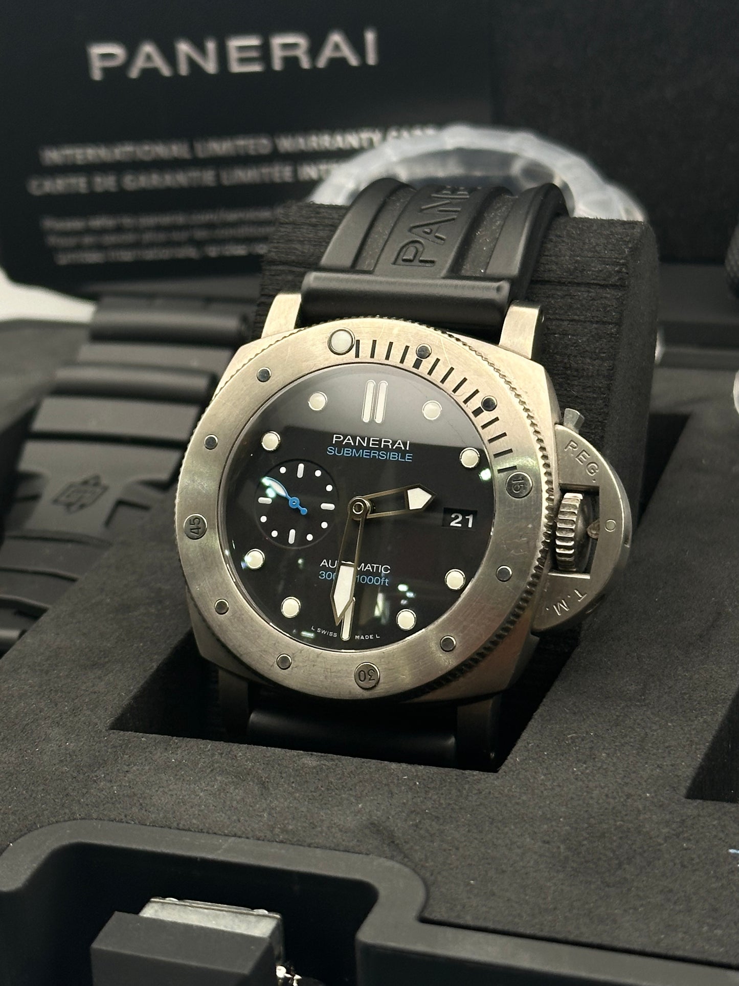 Panerai Luminor Submersible PAM1305 47mm Titanium V Series - 2021