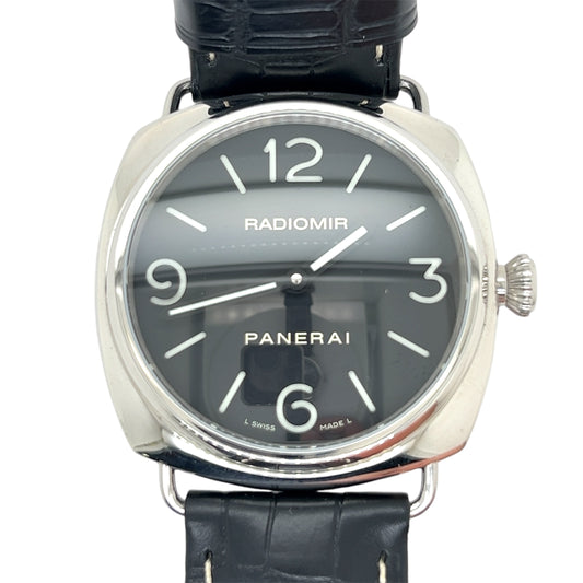 Panerai Radiomir PAM00210 45mm Black Dial with Black Leather Strap