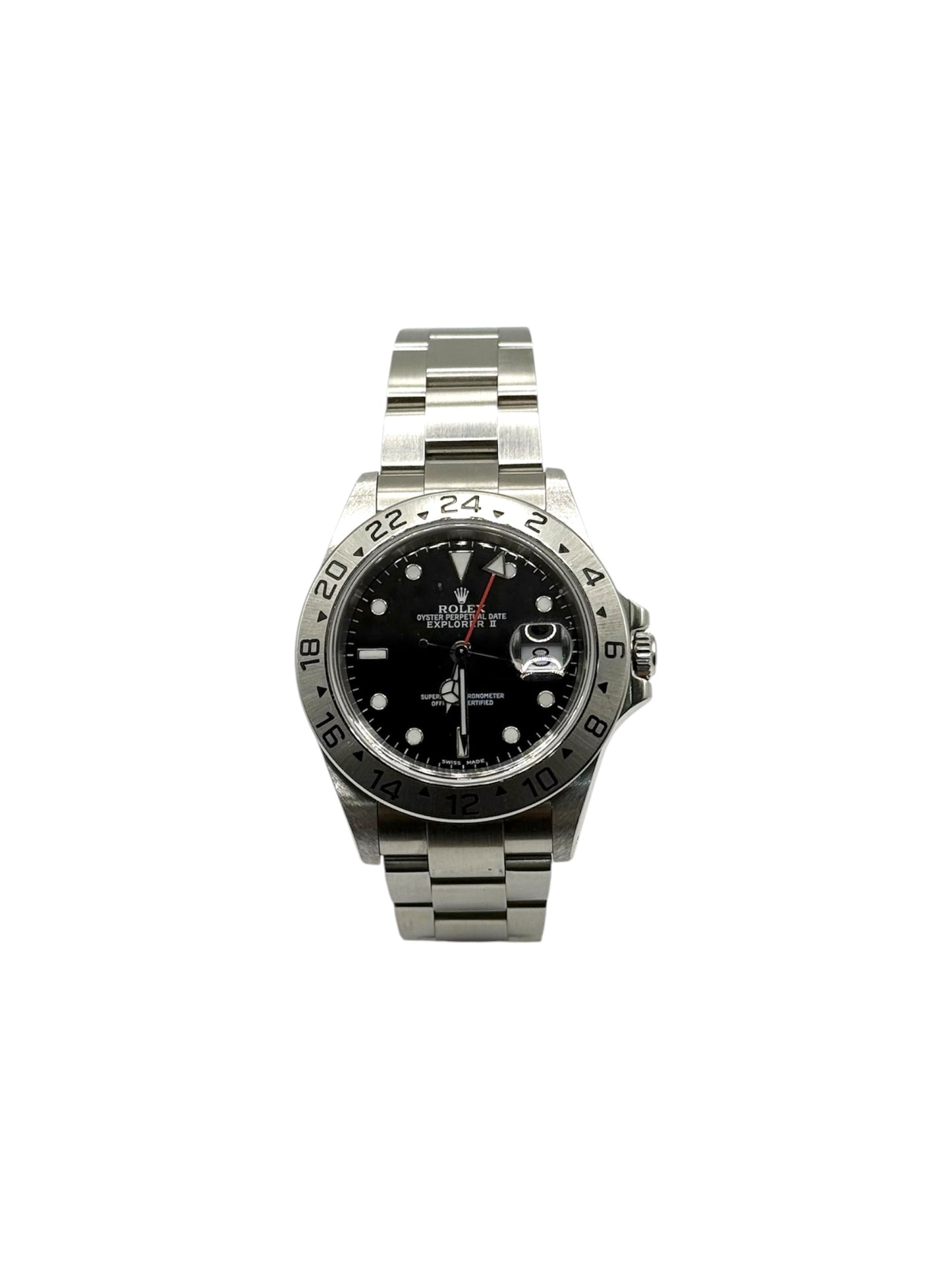 Rolex Explorer II (16570, P Serial) - Black Dial