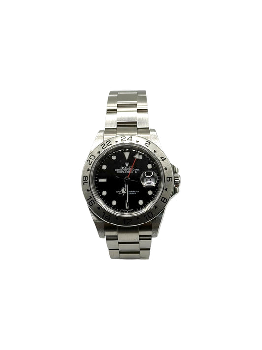 Rolex Explorer II (16570, P Serial) - Black Dial
