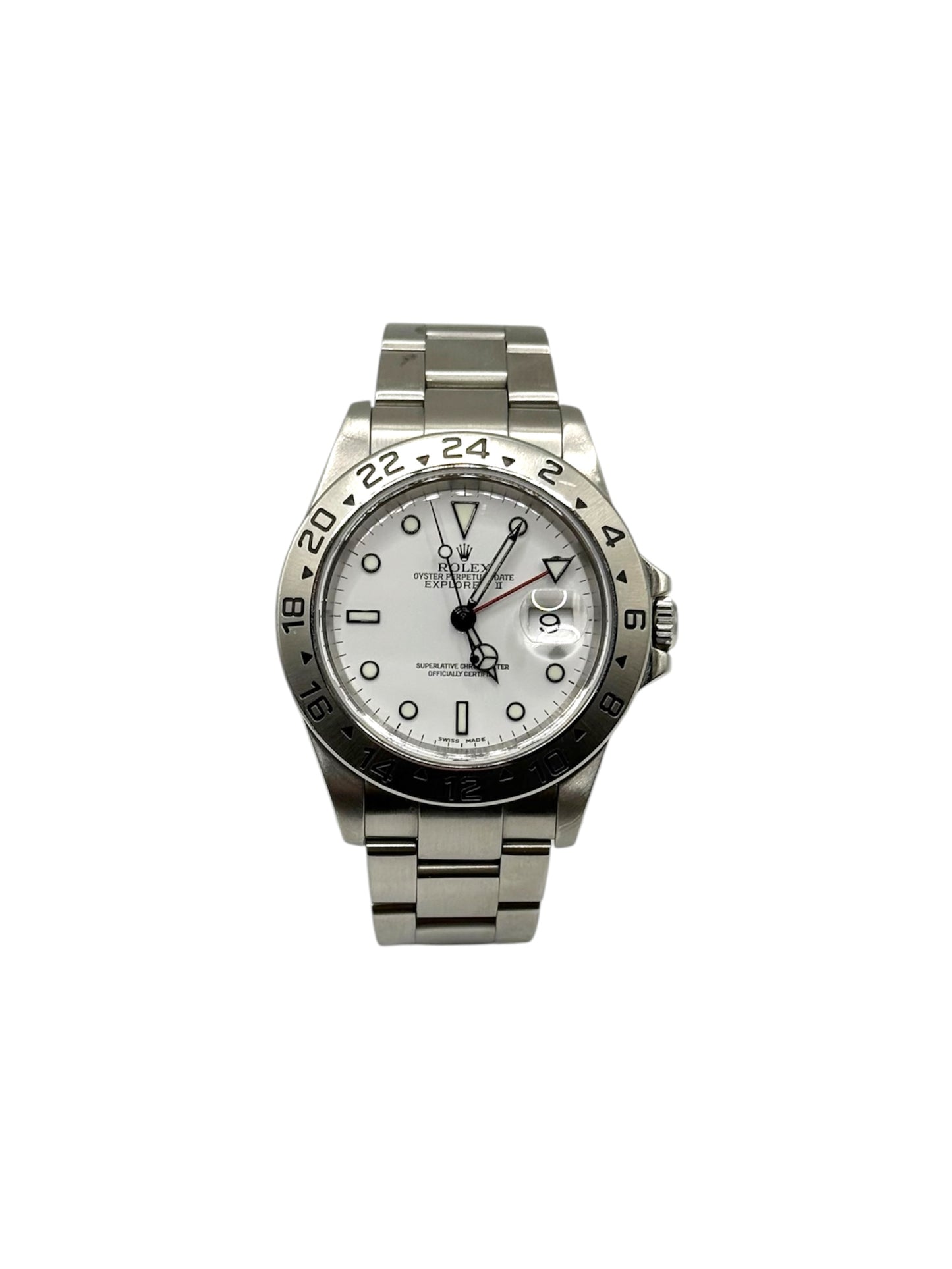Rolex Explorer II (16570, K Serial) - Polar Dial