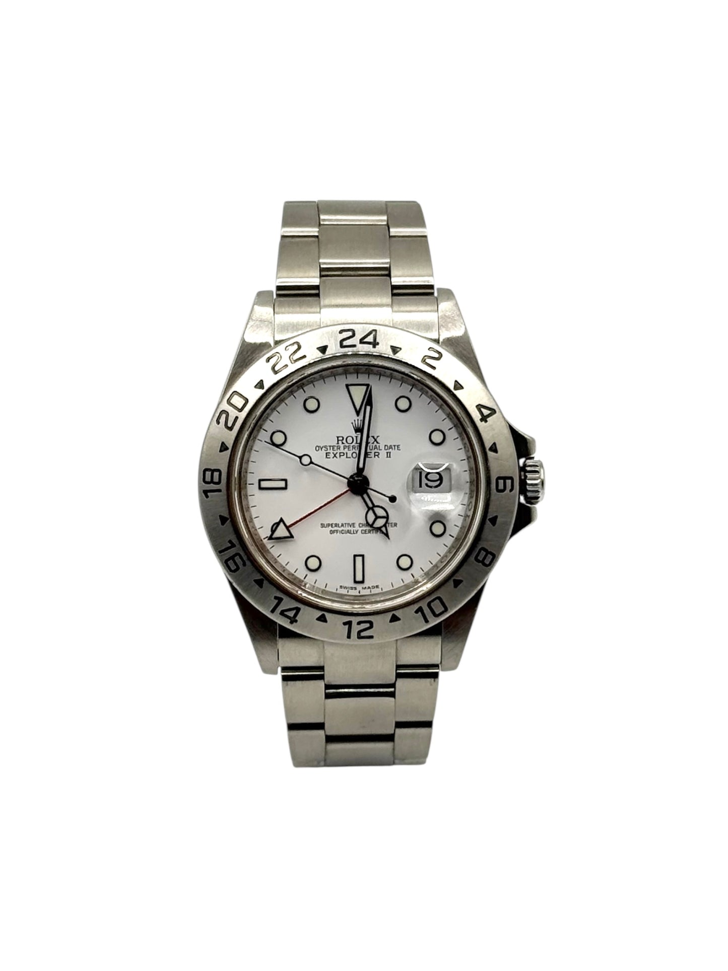 Rolex Explorer II (16570, M Serial) - Polar Dial