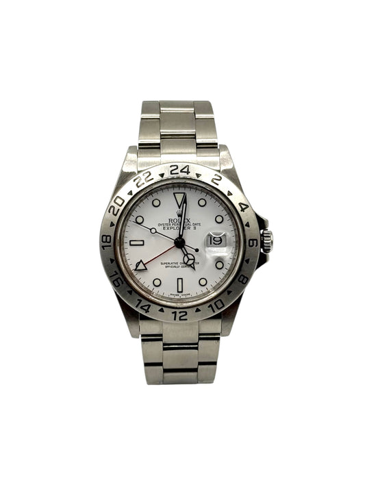 Rolex Explorer II (16570, M Serial) - Polar Dial