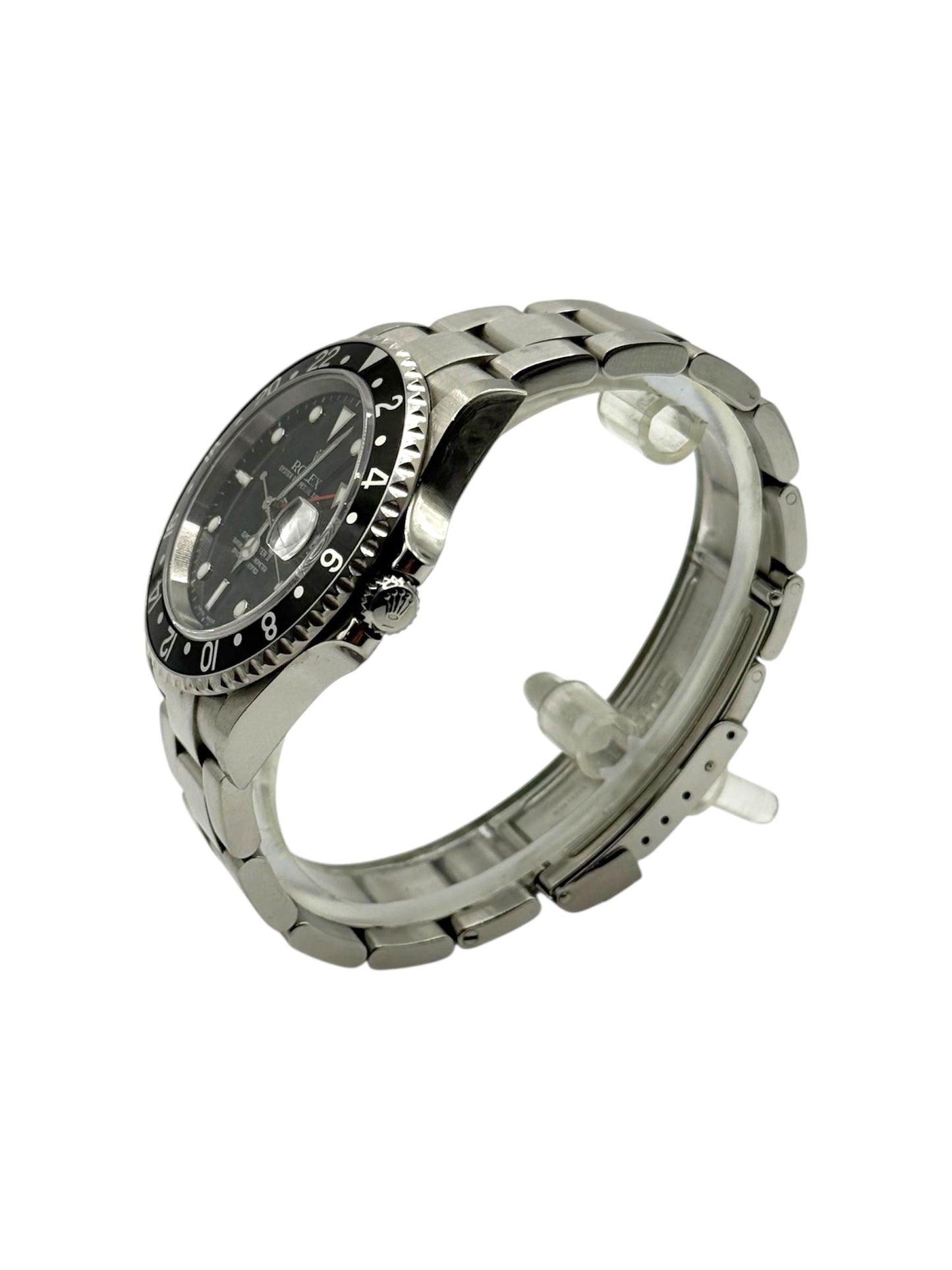 GMT-Master II Black Bezel Black Dial, 2006, box and paper, D-serial 