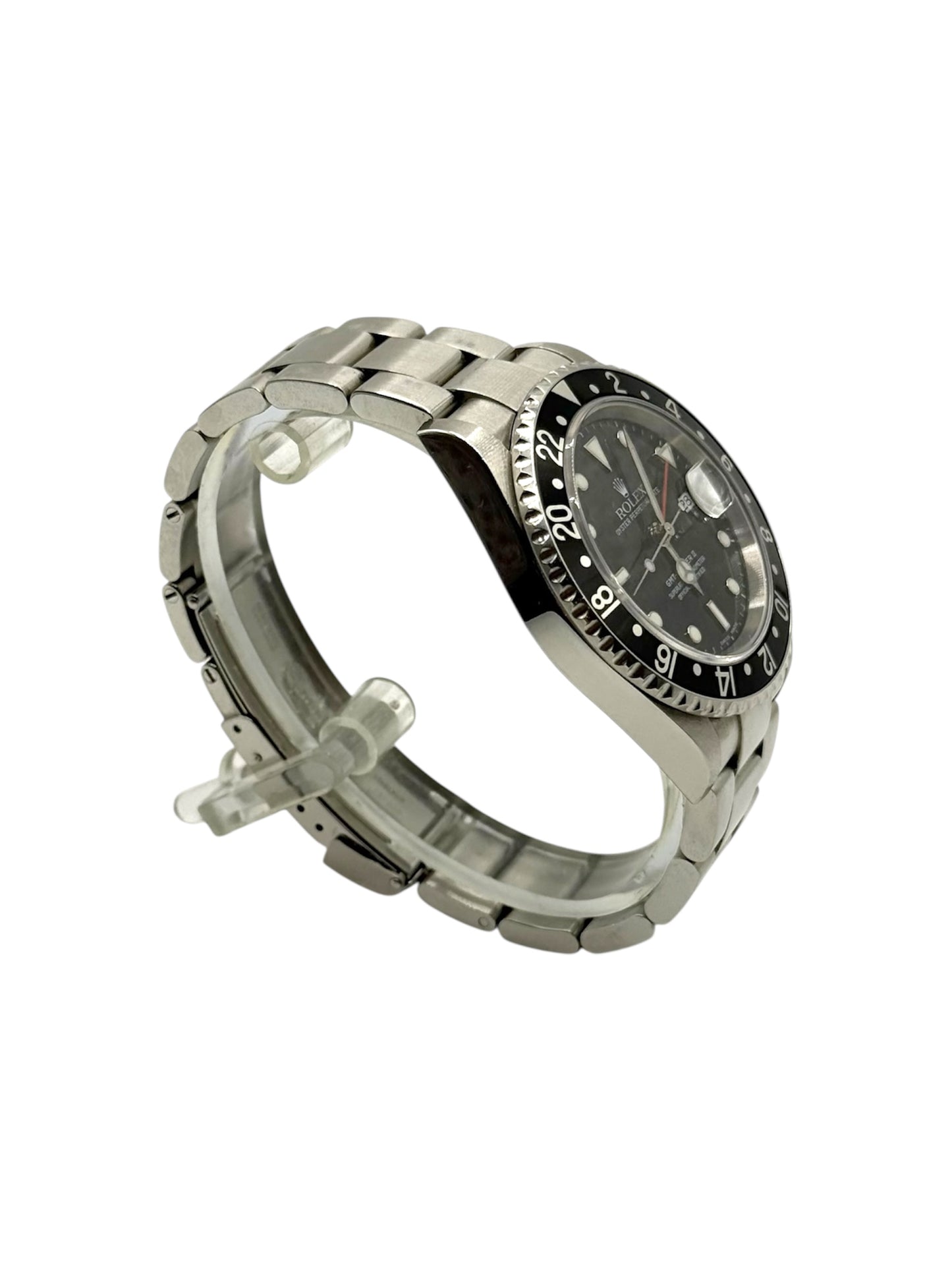 GMT-Master II Black Bezel Black Dial, 2006, box and paper, D-serial 