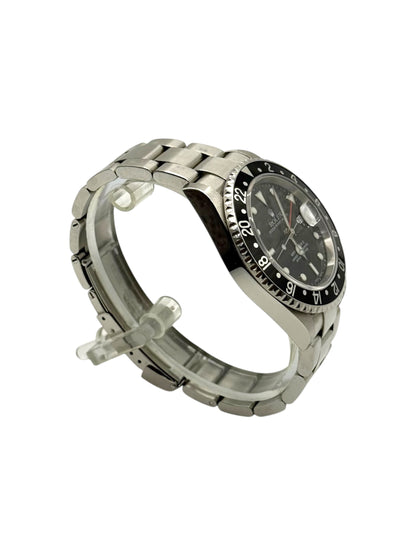 GMT-Master II Black Bezel Black Dial, 2006, box and paper, D-serial 