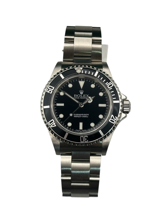 Rolex Submariner No Date 14060M - 40mm Stainless Steel, Black Dial (1991)