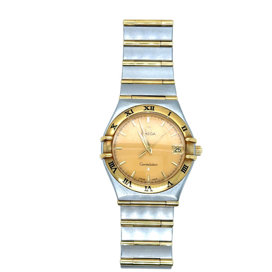 Omega Constellation 1212.10.00 - Classic Two-Tone Stainless Steel & Yellow Gold