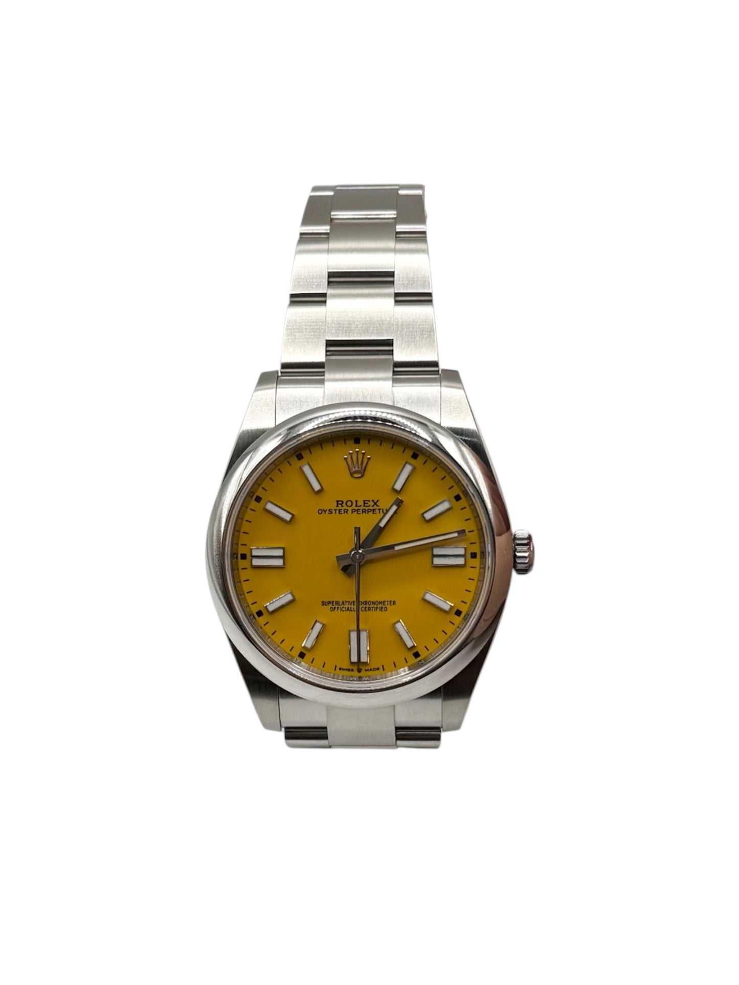 Rolex Oyster Perpetual 41 (124300) - Yellow Dial
