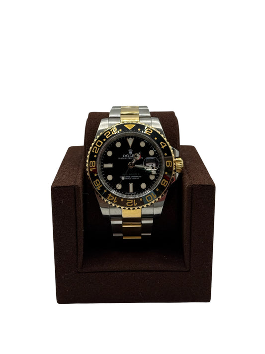 Rolex GMT-Master II 116713LN - Ceramic, 40mm Two Tone, Black Dial
