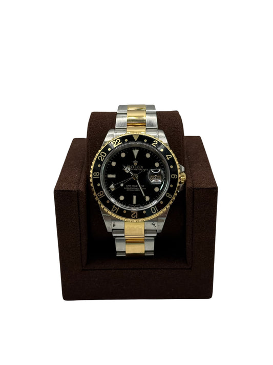 Rolex GMT-Master II 16713T - 40mm Two Tone, Black Dial (F Serial, 2003)
