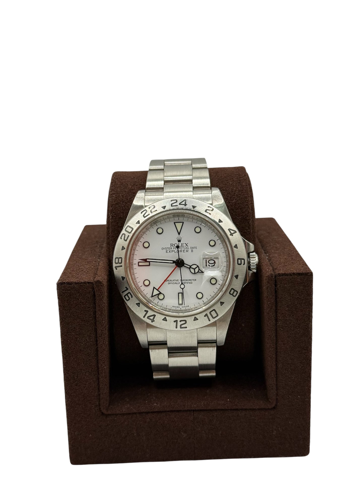 Explorer II 16570 - 40mm Stainless Steel, Polar Dial (M Serial, 2007)