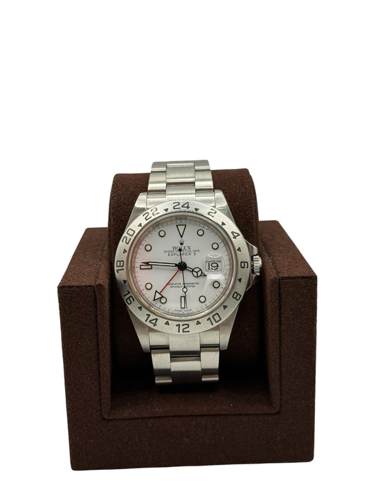Explorer II 16570 - 40mm Stainless Steel, Polar Dial (M Serial, 2007)