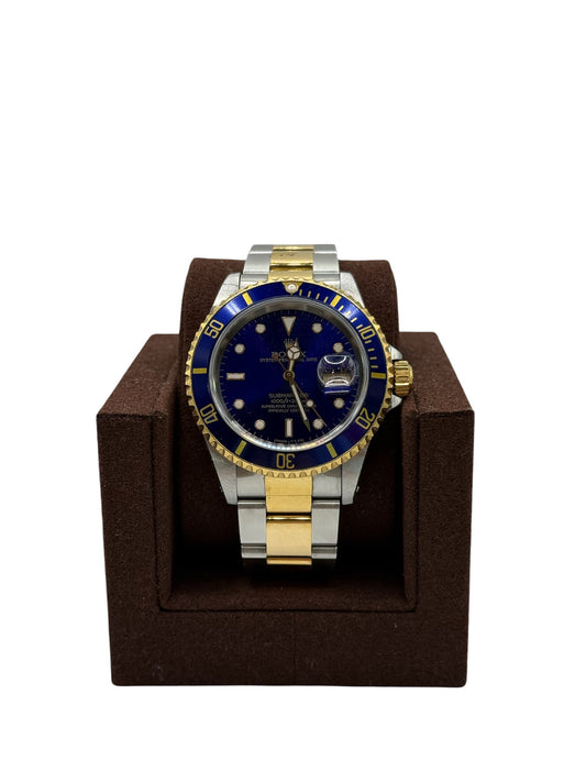 Rolex Submariner Date Bluesey 16613 - 40mm Two Tone, Blue Dial (S Serial, 1995)