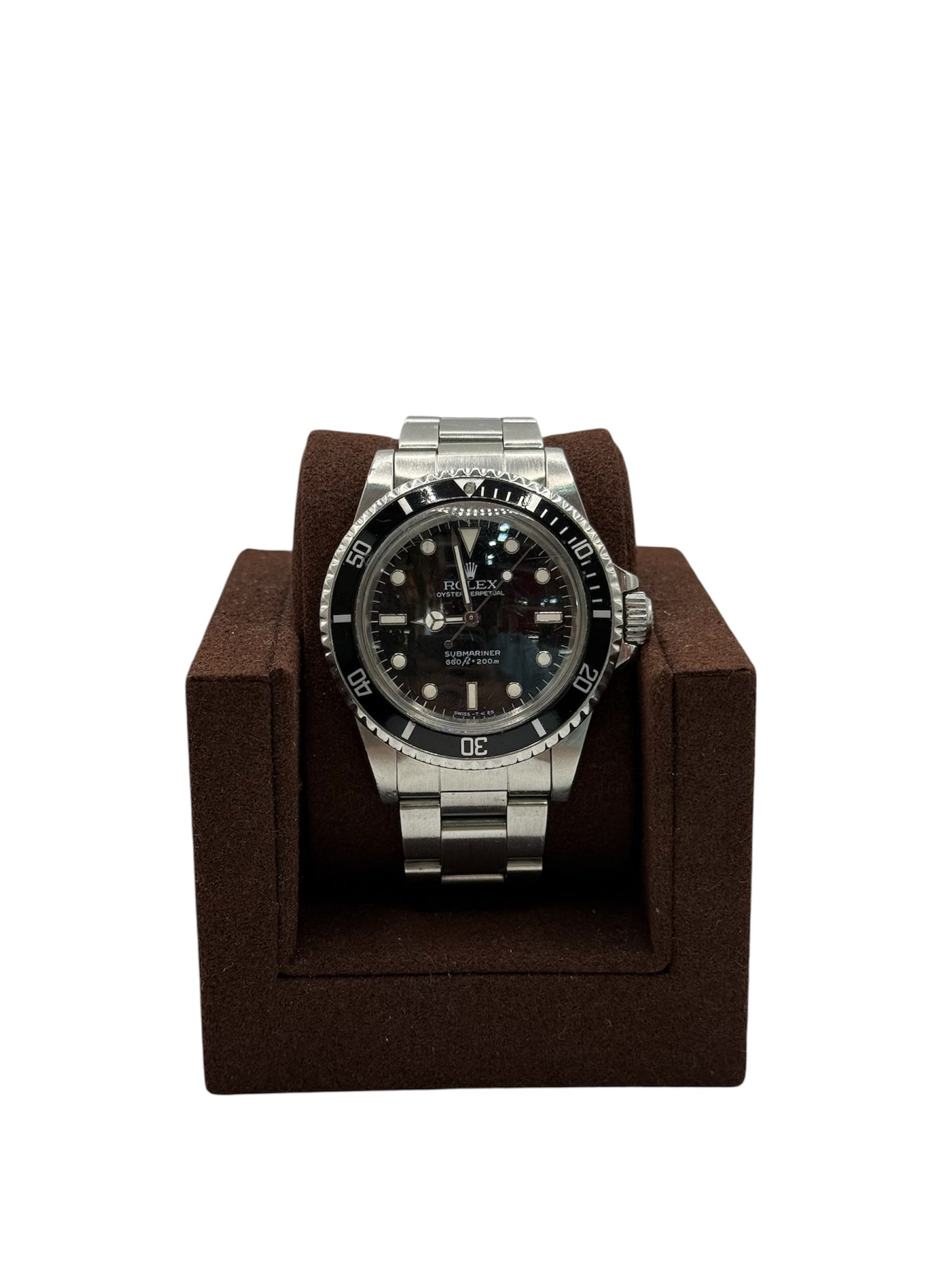 Rolex Submariner (No Date) 5513 - 40mm Stainless Steel, Spider Dial (8 Million Serial, 1984)