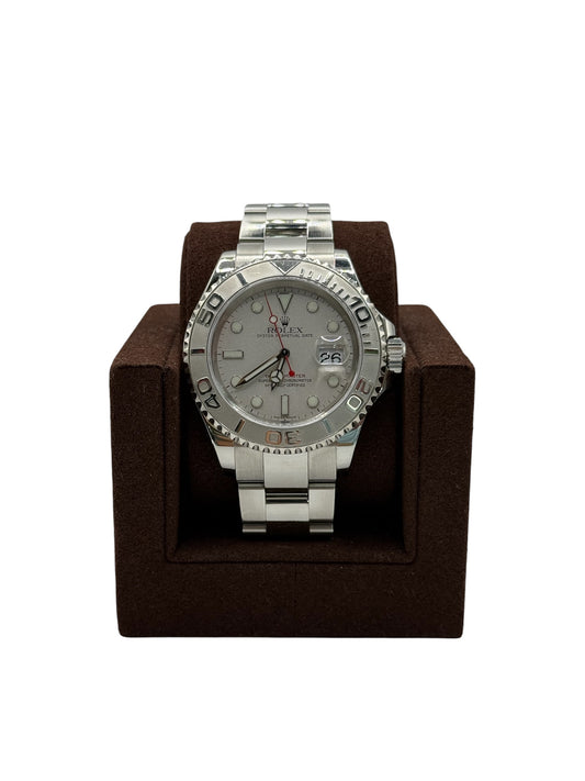 Rolex Yacht-Master I 16622 - 40mm Stainless Steel, Platinum Dial & Bezel (Z serial, 2006)