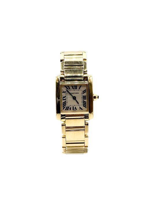 Cartier Yellow Gold Tank Francaise (1820)