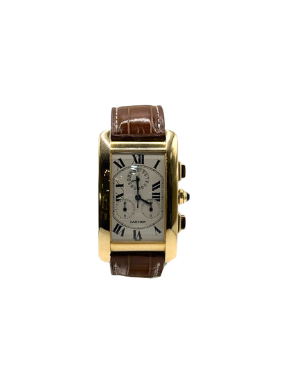 Cartier Yellow Gold Tank Americaine (1730)
