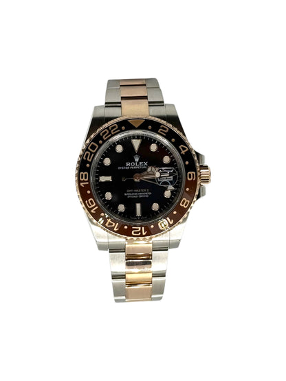 Rolex 2-Tone Rose Gold GMT-Master II Rootbeer (126711CHNR)