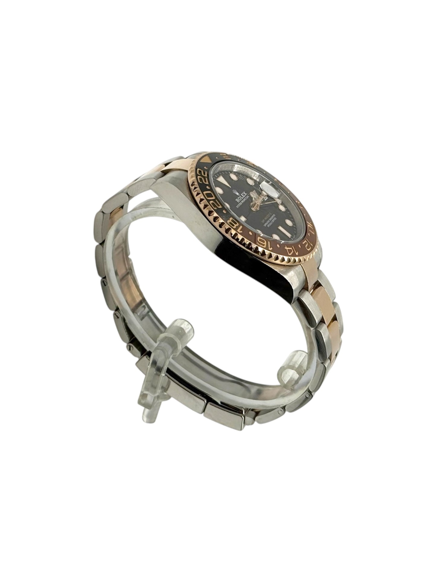 Rolex 2-Tone Rose Gold GMT-Master II Rootbeer (126711CHNR)