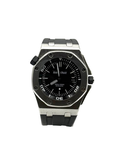 Audemars Piguet Royal Oak Offshore Diver 15710ST.OO.A002CA.01 - 42mm Stainless Steel, Black Mega Tapisserie Dial